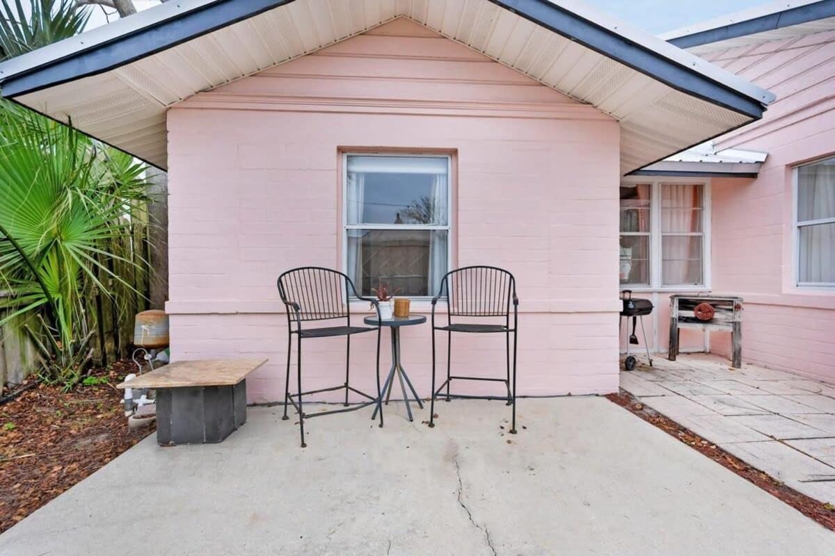 Pink House Prime Location Walk To Downtown Dogs Ok Villa Saint Augustine Eksteriør billede